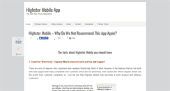 Desktop Screenshot of highstermobileapp.com